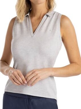🆕 TravisMathew Women's Majorca Sleeveless Golf Polo